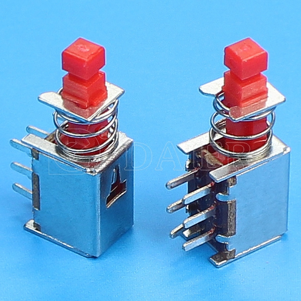 Latching Dpdt Push Button Switch, Power Switch (PS-22F01)