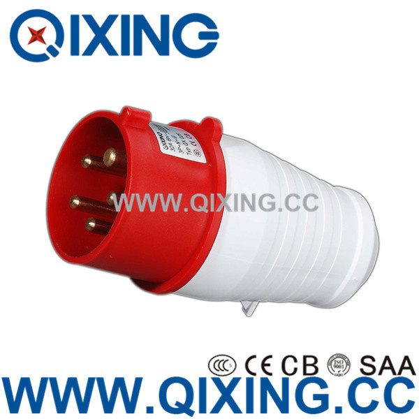Commando 16A 5p Red 400V Outdoor Plug