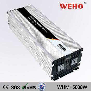 Ce RoHS Approved Input Voltage12V/ 24V/48V Inverter 5000W