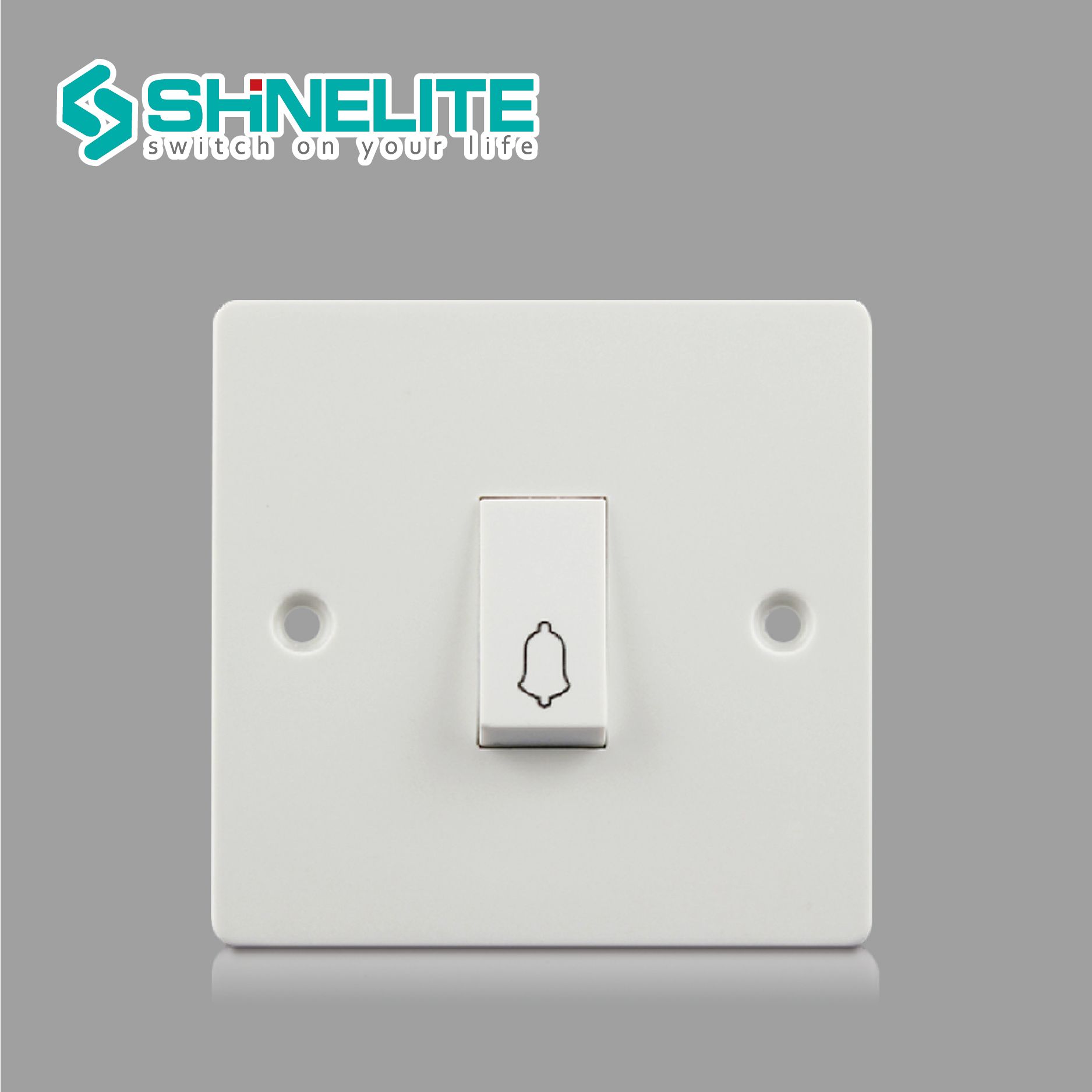 UK White Range Door Bell Switch