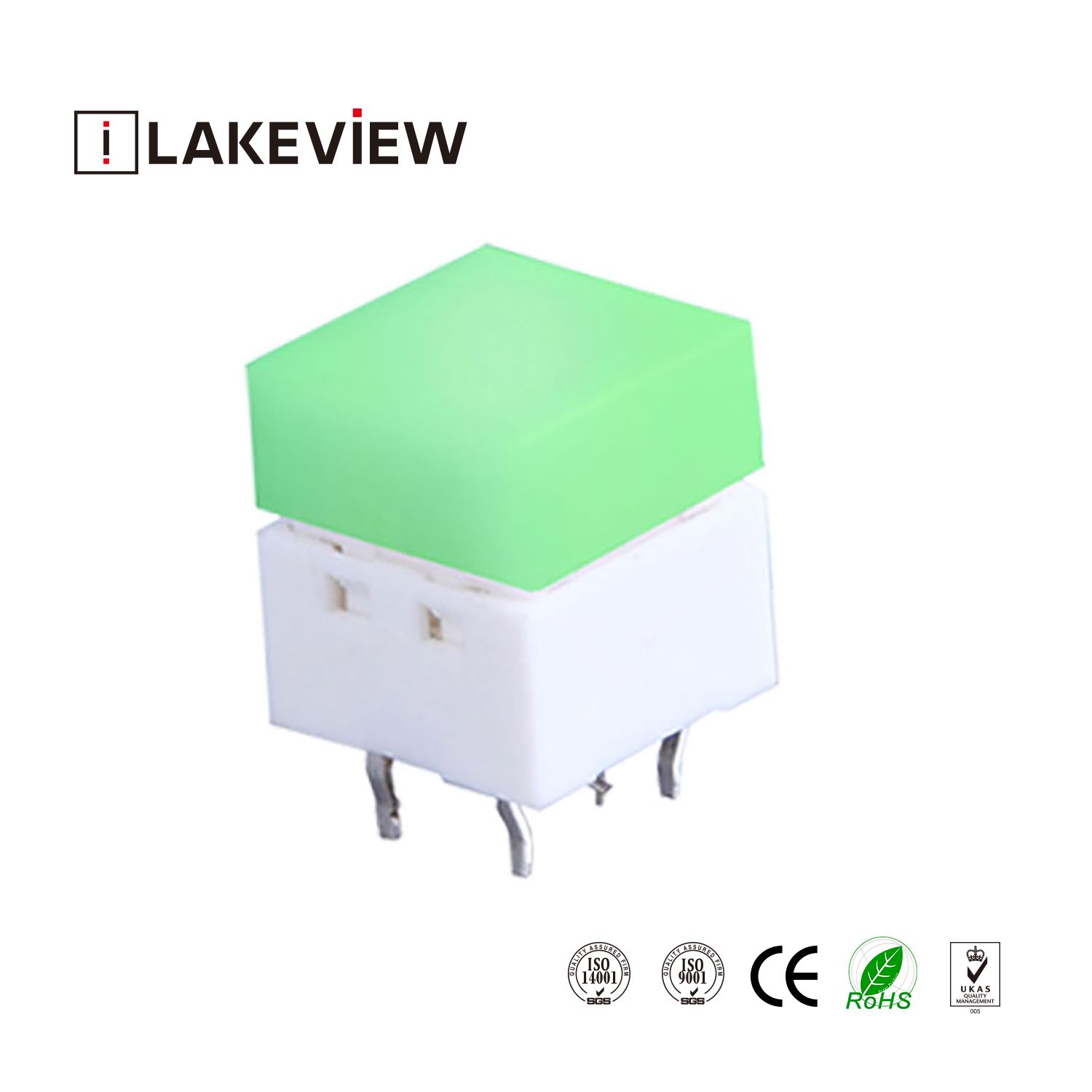 10mm LED Illuminated Tact Switch for HDMI Switcher Machine Original SPD