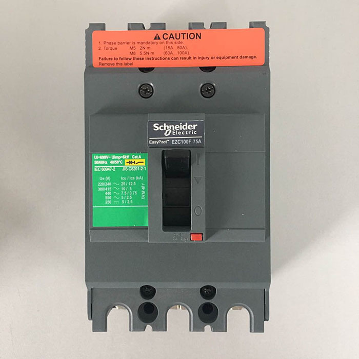 15A Ezc100h3015 3p Easypact Ezc Moulded Case Circuit Breaker MCCB
