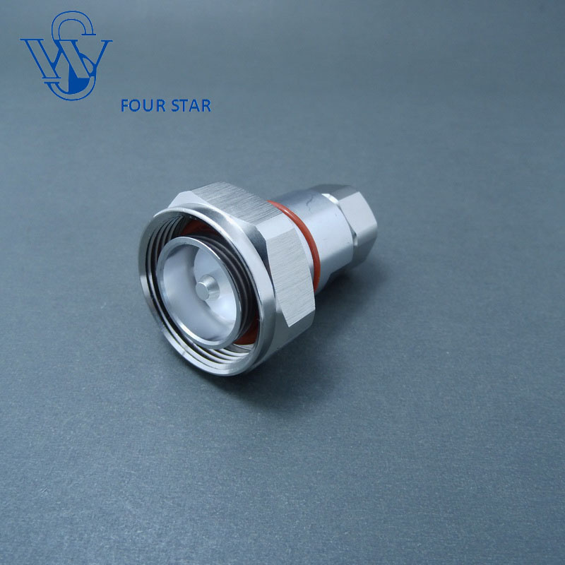 1/2'' Superflexible Cable Male Clamp 7/16 DIN Connector