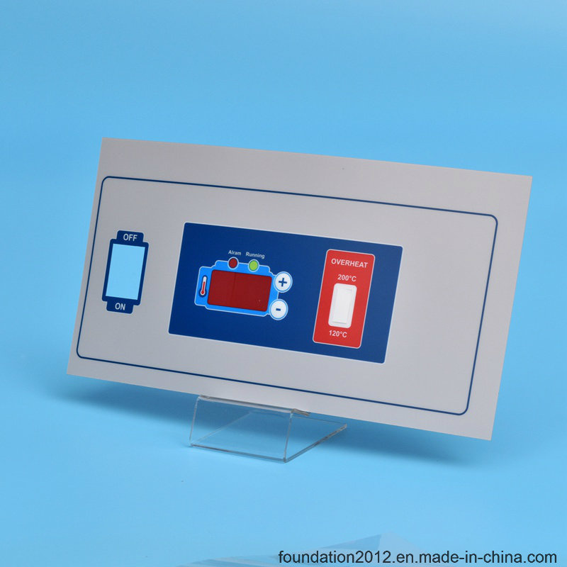 Flexible Board Touch Press Graphic Overlay Panel Membrane Switch