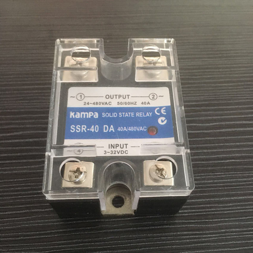 SSR-40da 40A Actually 3-32V DC to 24-380V AC SSR 40da Relay Solid State