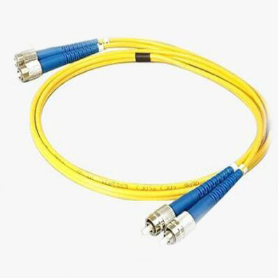 FC-FC Sm Duplex Fiber Optic Jumper with Blue Boot