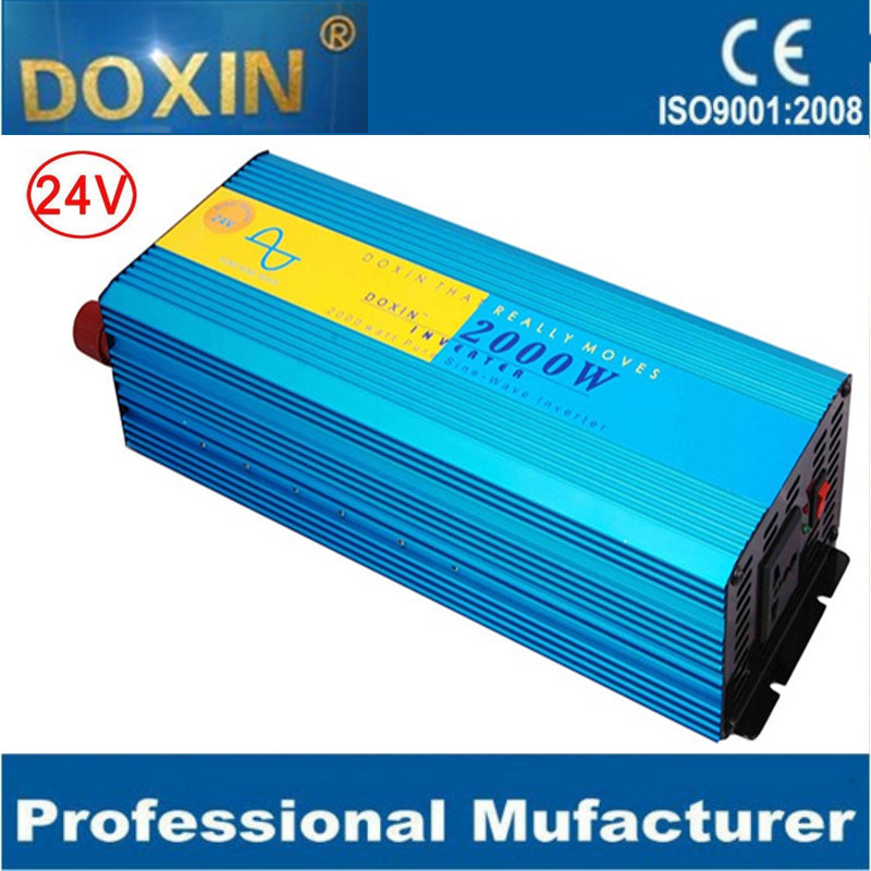 24V DC to AC 2000W Pure Sine Wave Power Inverter