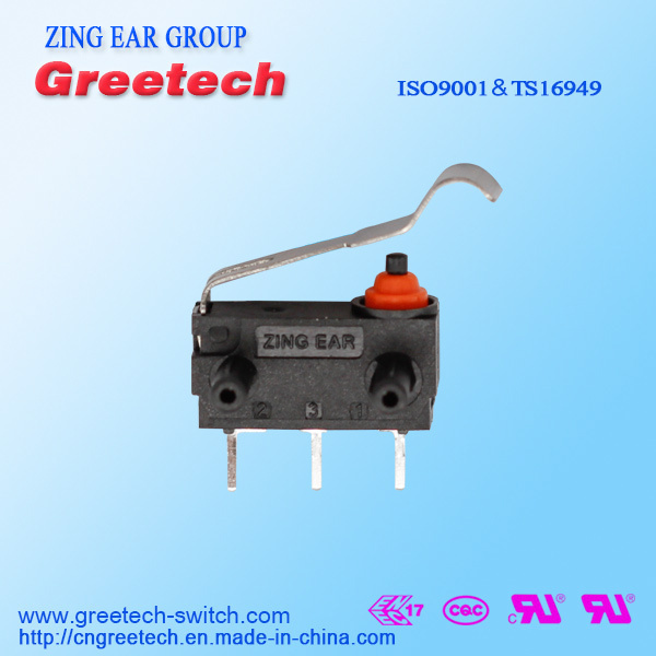Small Piosts Micro Switch 0.1A Micro Switch with RoHS and UL
