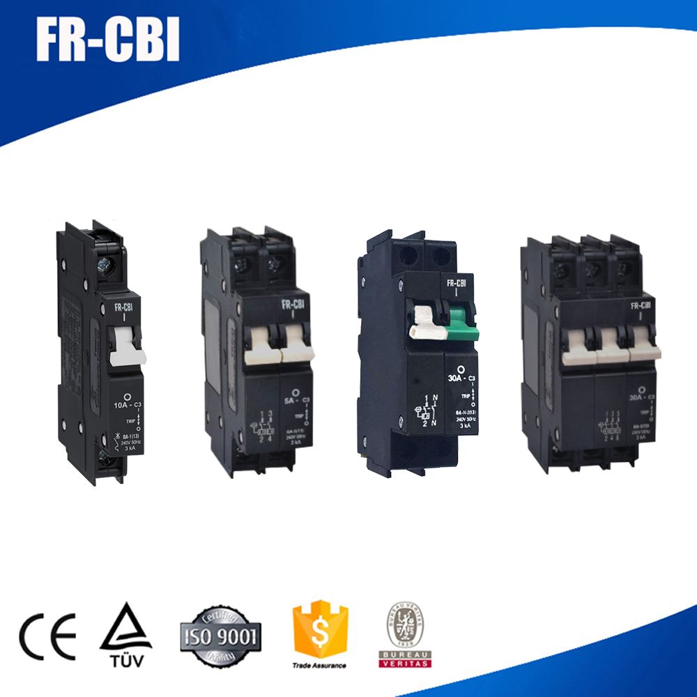 QA South Afrcia Black Circuit Breaker (CBI Hydraulic Magnetic)