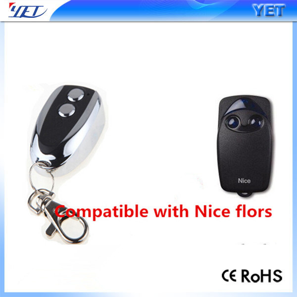 Compatible with Nice-Flo Rolling Code Transmitter 2 Buttons Yet003-2