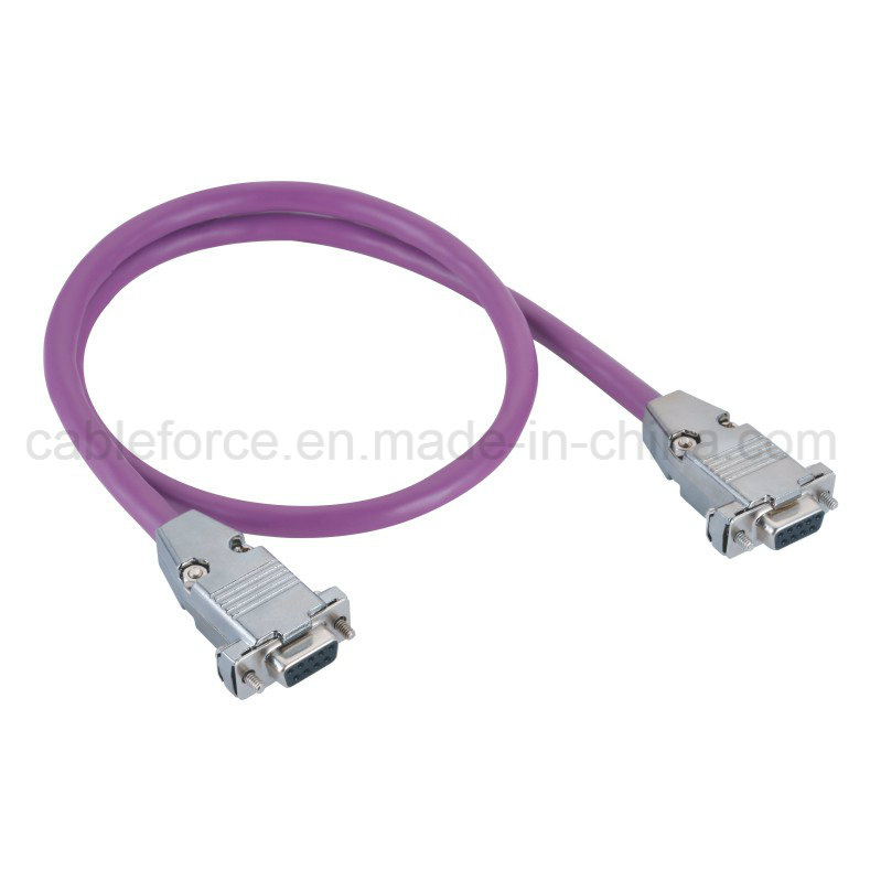 Profibus Dp Cable D-SUB 9pin Female to Female Connector
