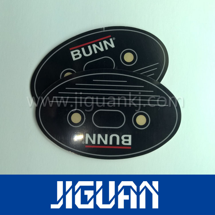 Printed LCD Window Graphic Overlay Panel