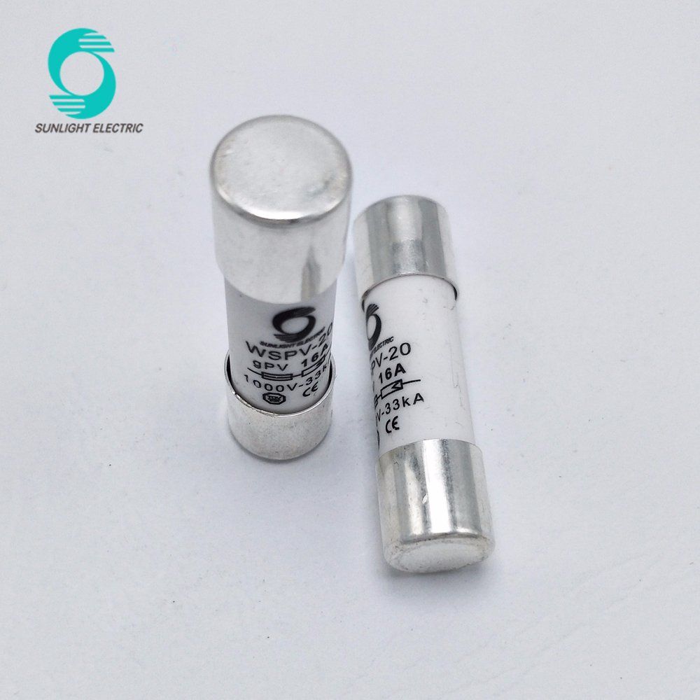 Professional Manufacturer 1000V PV System 16A DC Solar Fuse
