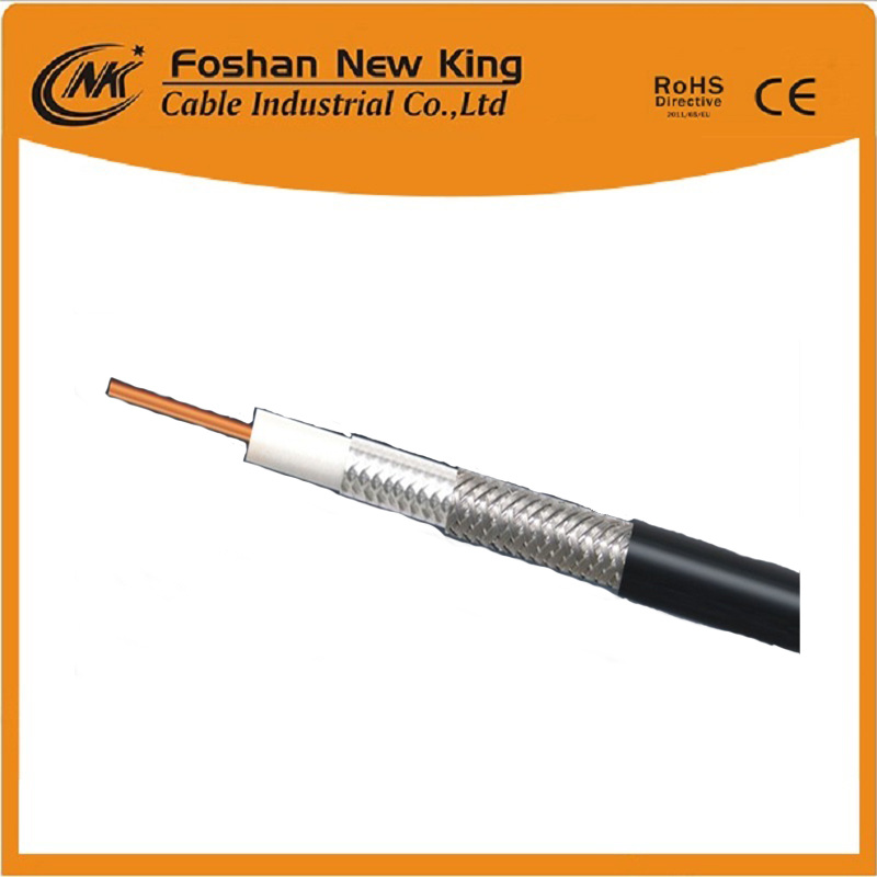 Factory Supply RG6 Coaxial Cable for CATV/Satellite/Antenna