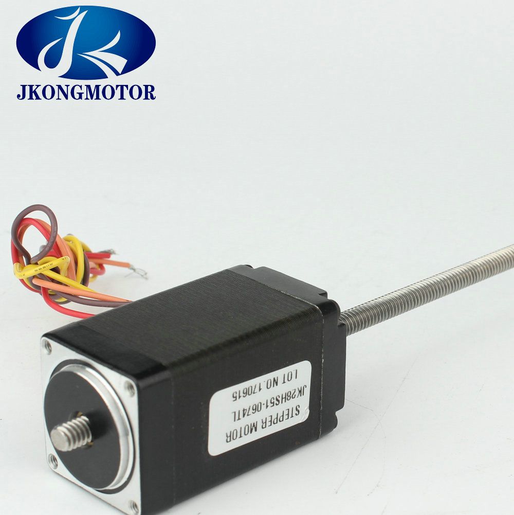 28mm (NEMA11) 2phase Hybrid Screw Rod Stepper Motor with Good Quality