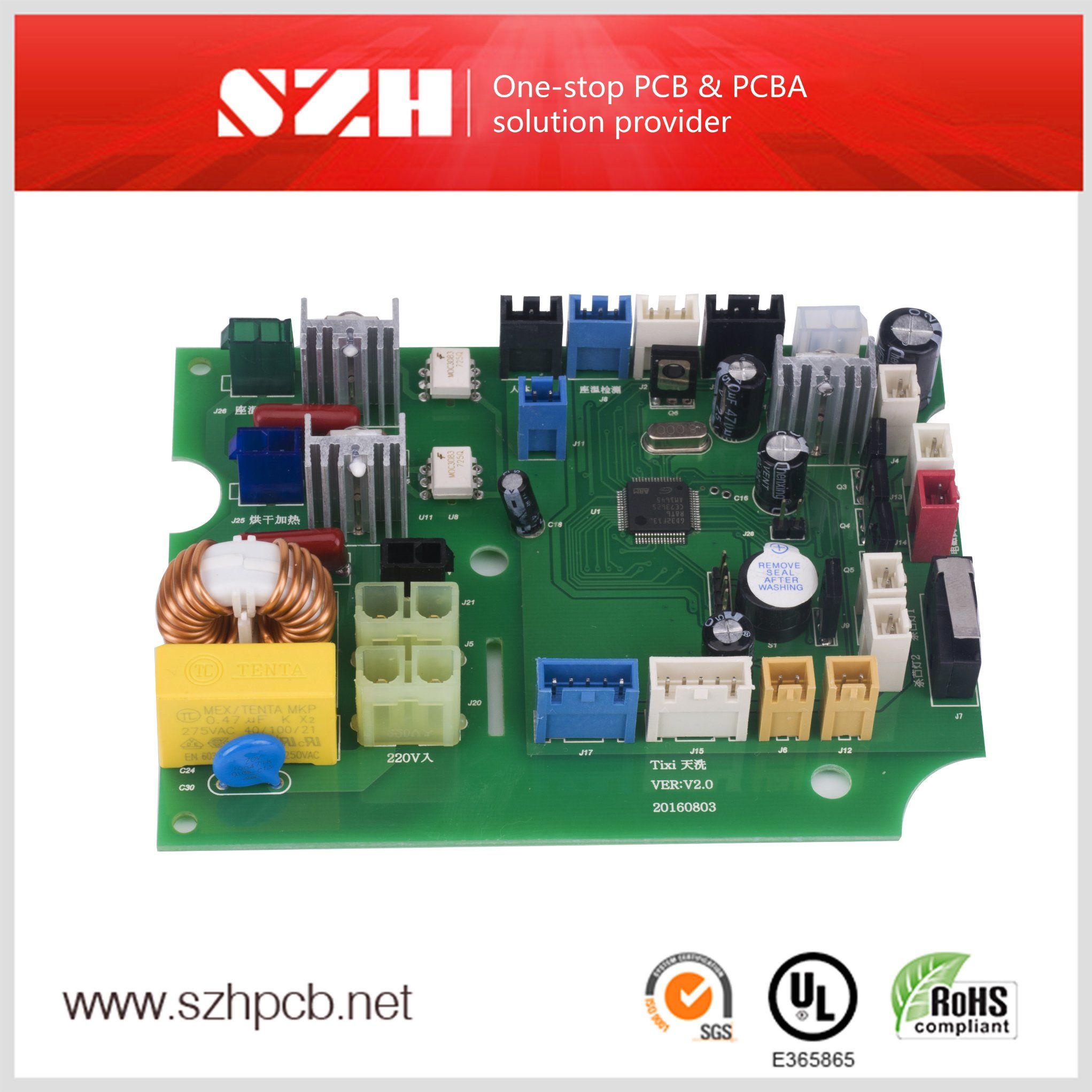 Professional OEM Factory Automatic Bidet PCB Circuit