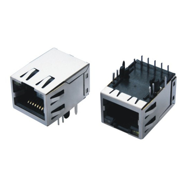 10p10c Single Port RJ45 Modular Jack with Shielded Type
