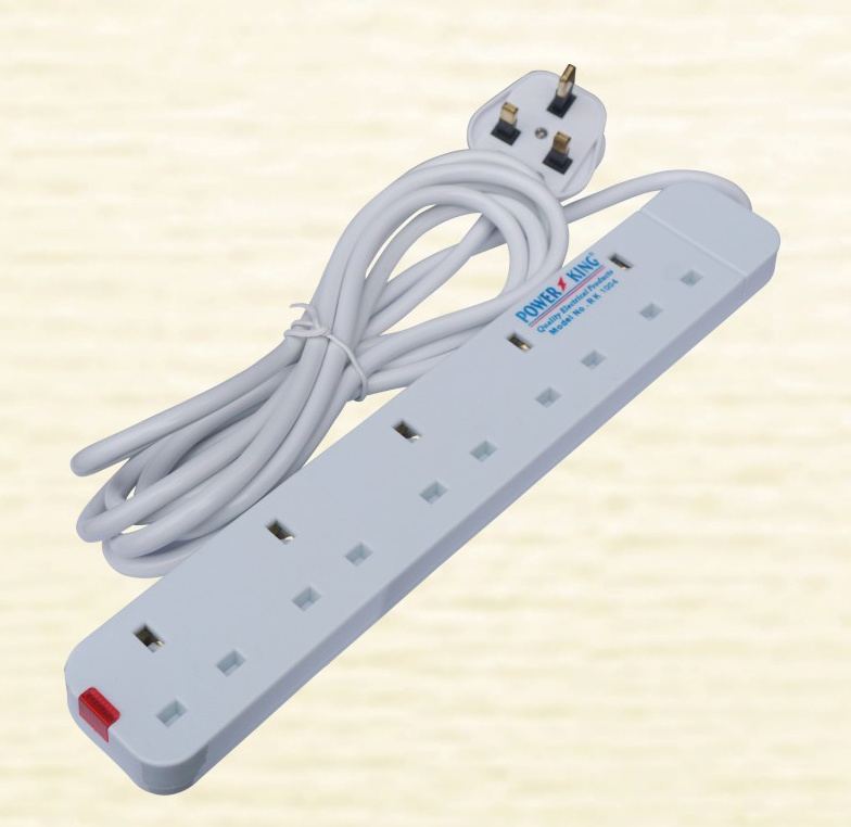 13A Plug 5 Way Universal Multi Adaptor Without Switch