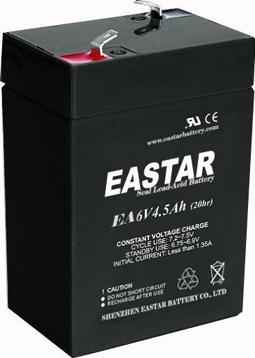 Sealed Lead Acid Battery 6V 4.5ah for Emergency Light