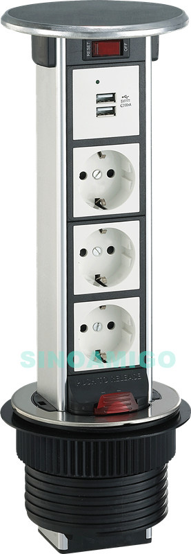 Schuko Socket Pop up Socket