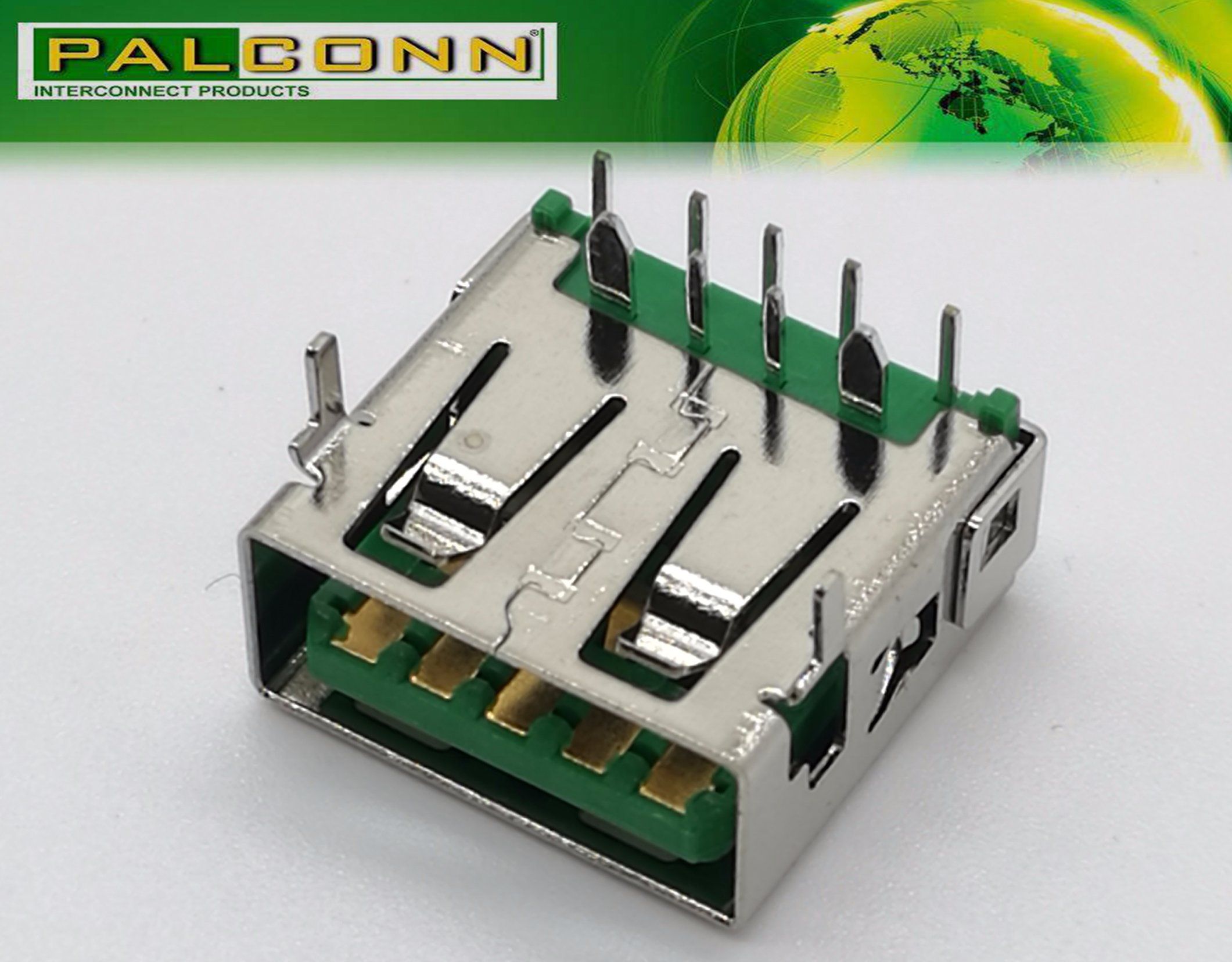 USB3.0 Connector for High Speed Data Transmission, Large Current~5A