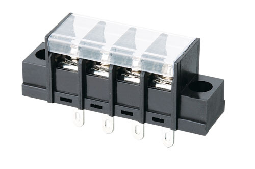 7.62mm Pitch Barrier Terminal Block with Cover