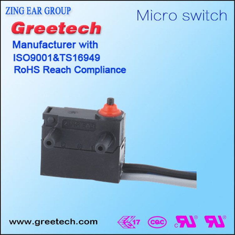 Subminiature Sealed Micro Switch 0.1A/2A/4A