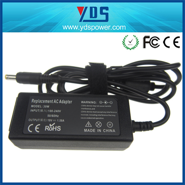 AC Input DC Output 19V 1.58A Laptop AC Adapter for Asus