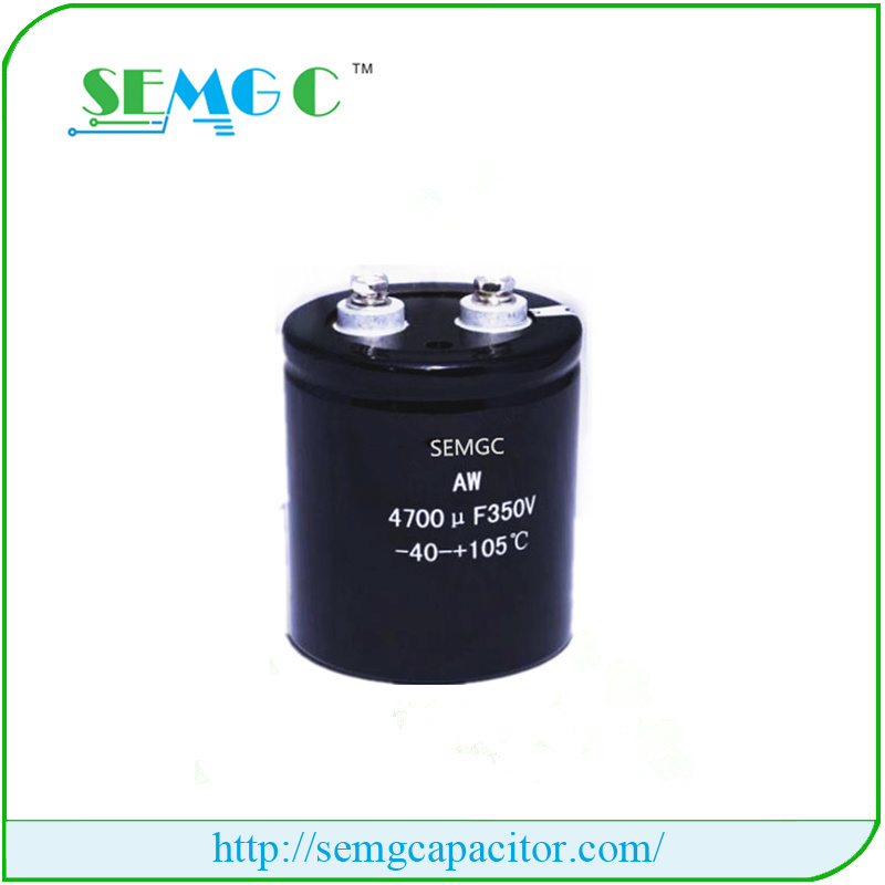 Competitive Price 4700UF 350V Screw Terminal Capacitor From China