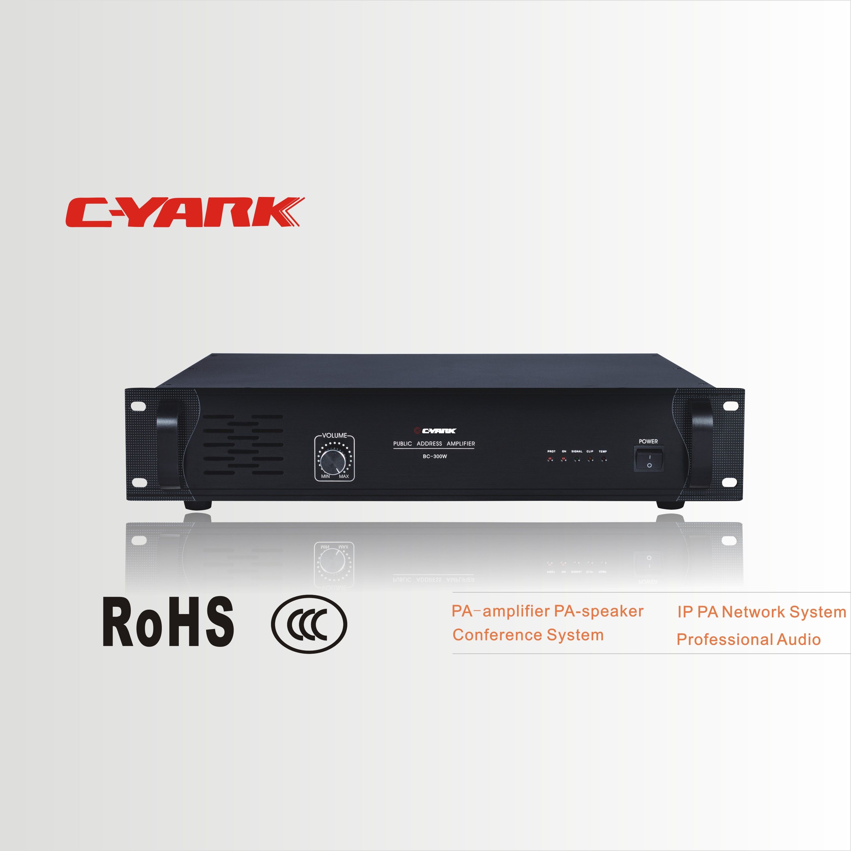 C-Yark Pubilc Address System 2u Power Amplifier