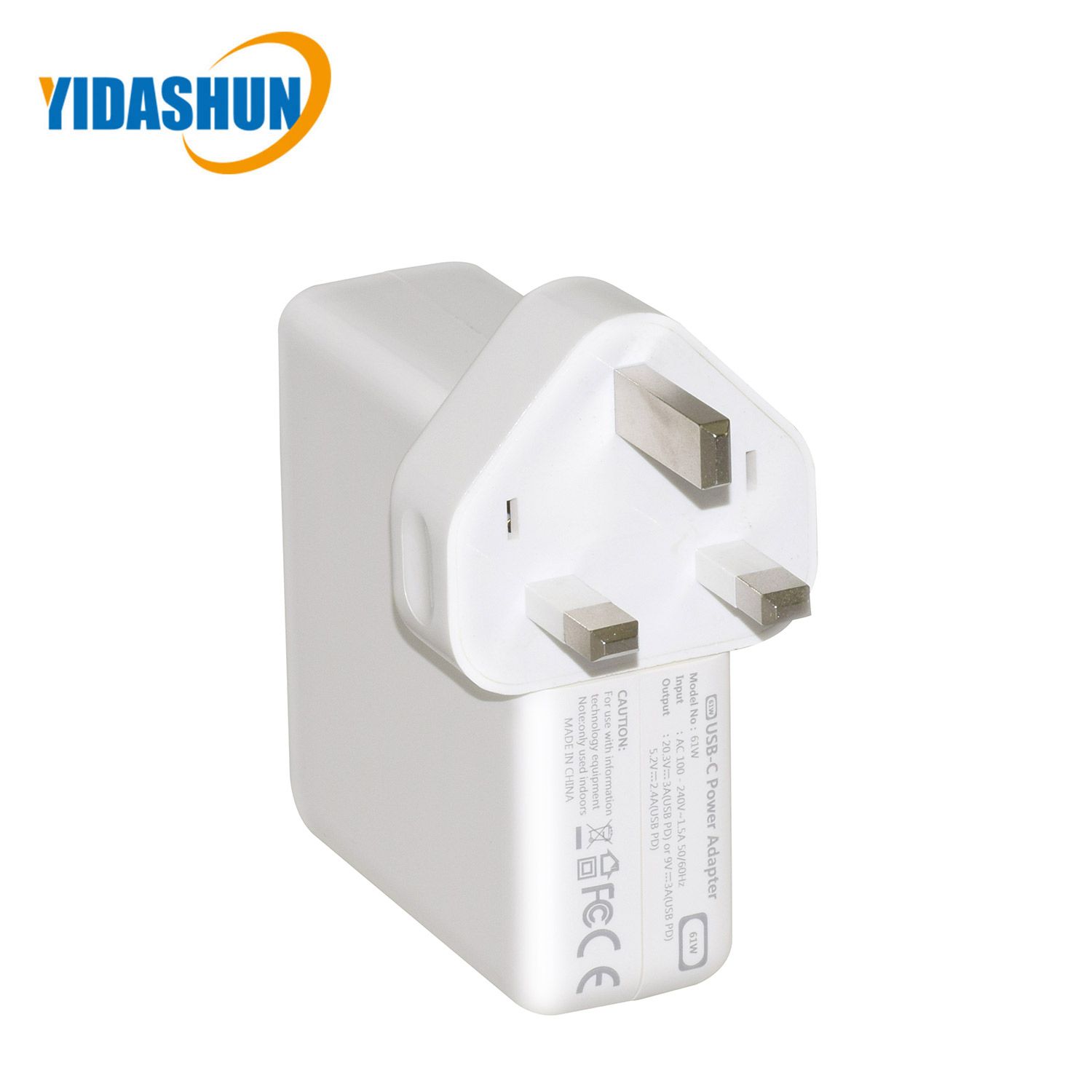 5.2V 2.4A 61W Type-C USB Power Adapter