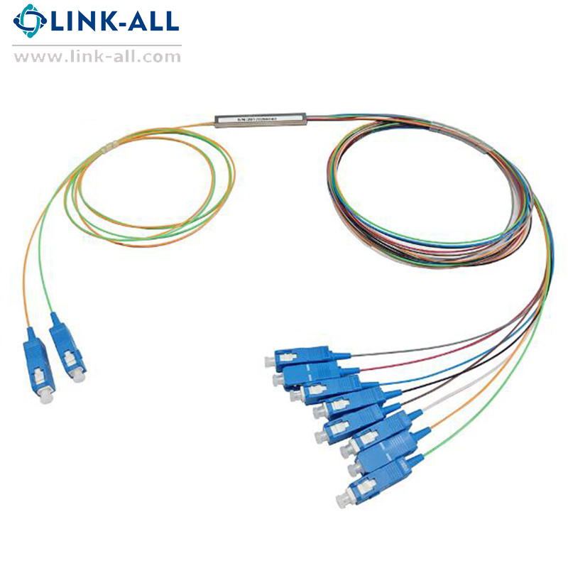2X8 Customized Blockless Passive Optical Splitter PLC