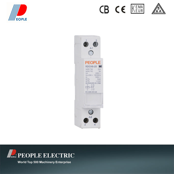 AC Contactor for Household 25A 2pole 2no Rdch8-25/20