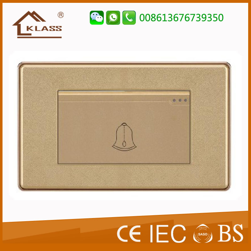 Bell Wall Switch with Neon