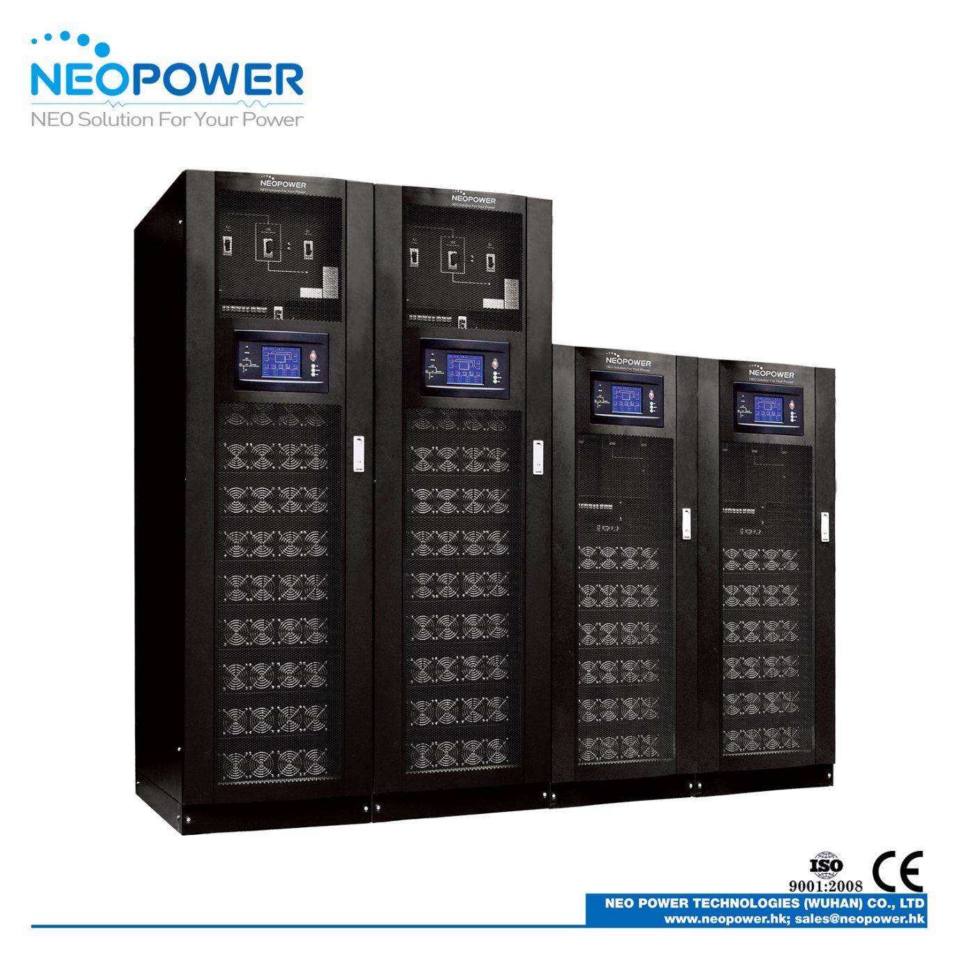 150kVA Modular Architecture Hot Swappable Front Access Online UPS