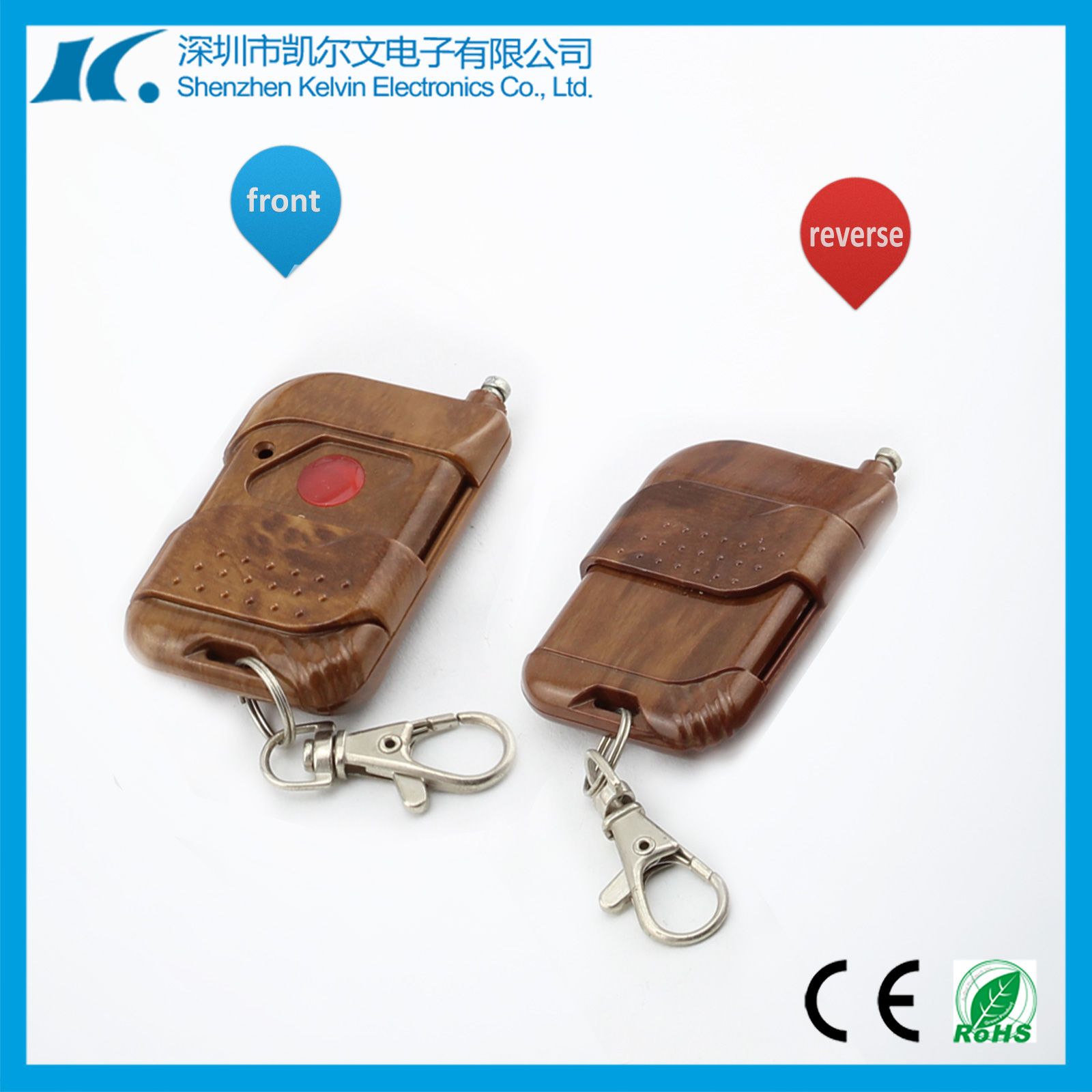 Universal 315/433MHz Keyfob RF Remote Control