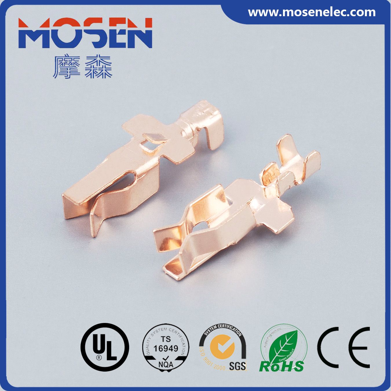 Lamp Socket Terminal Electrical Connectors Djd035-2 Wire Connector