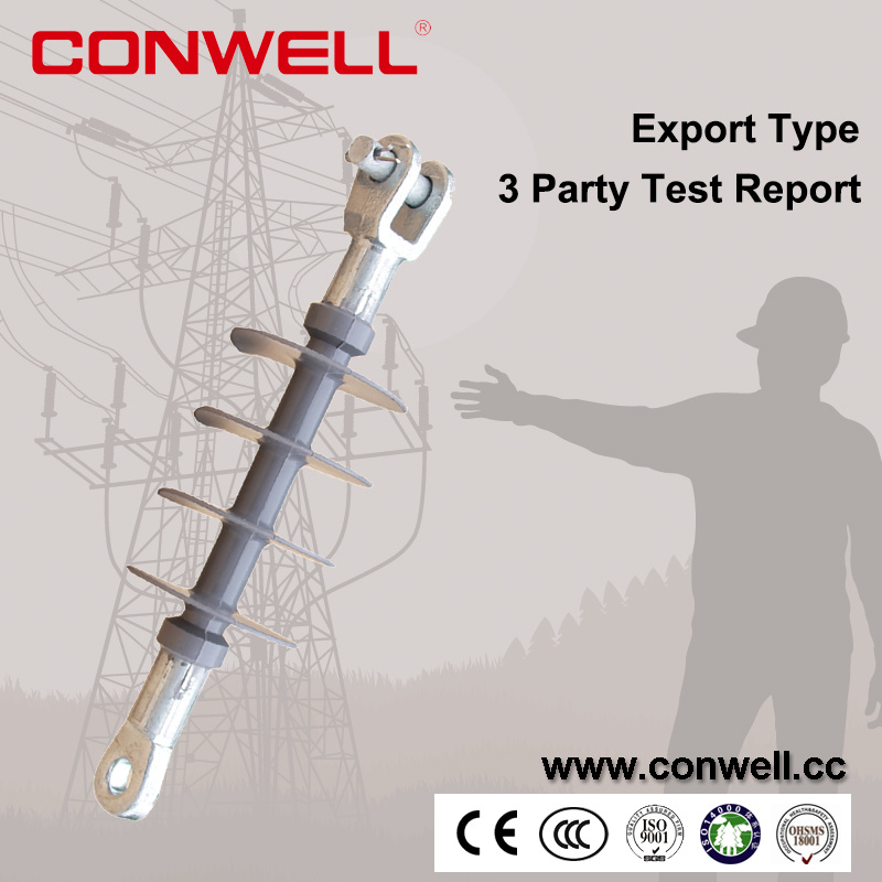 High Voltage Polymeric Polymer Insulator 138 Kv