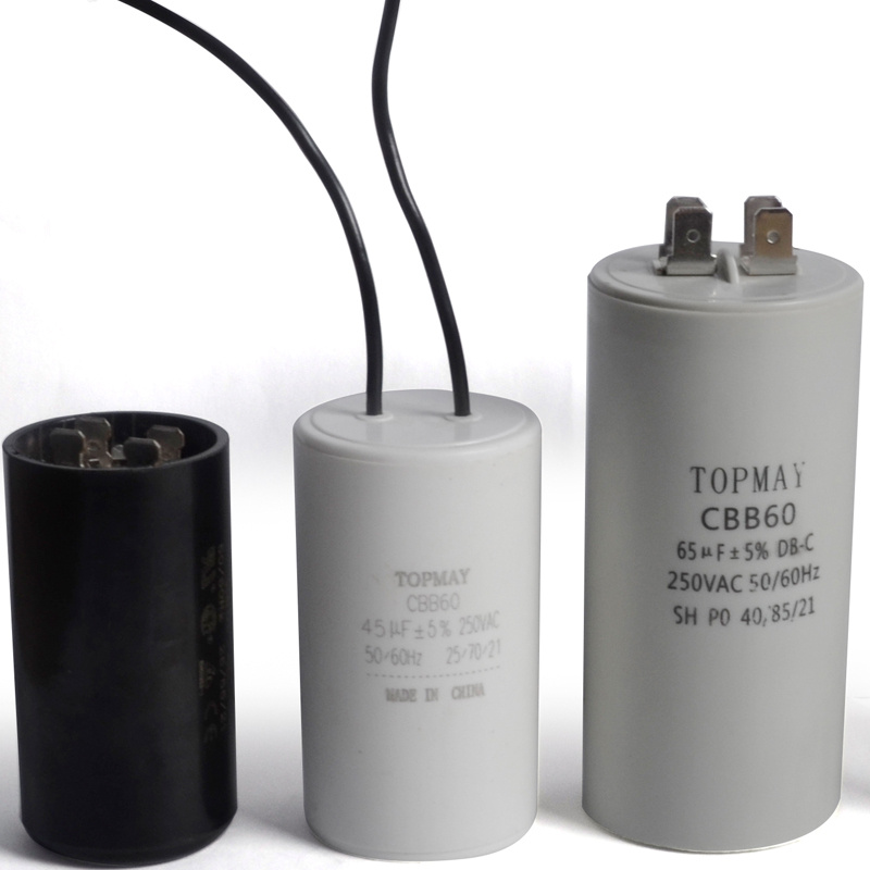 Cbb60 Metallized Polypropylene Film Capacitor for AC