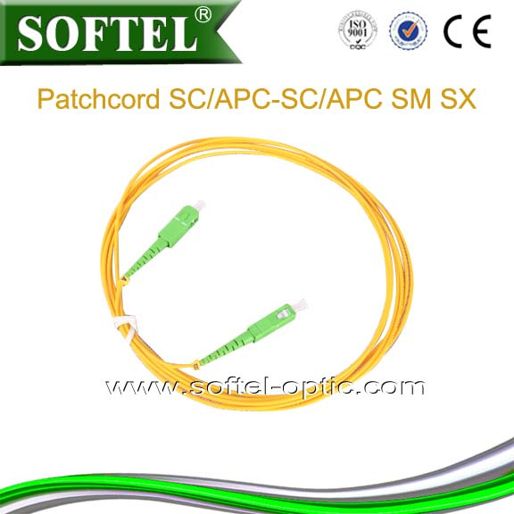 Sc/APC Low Cost Fiber Patch Cord