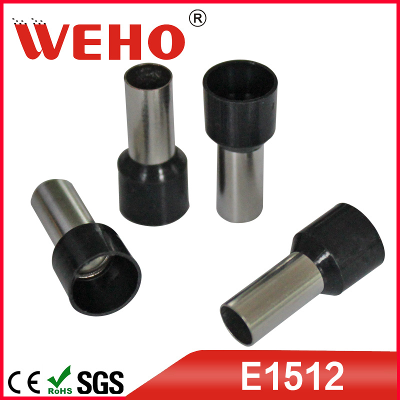 E1512 Copper Matrial Tube Shape Wire Terminal