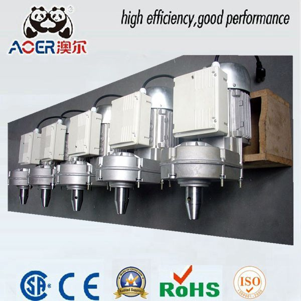 220V Electric Right Angle Gear Motor Low Rpm