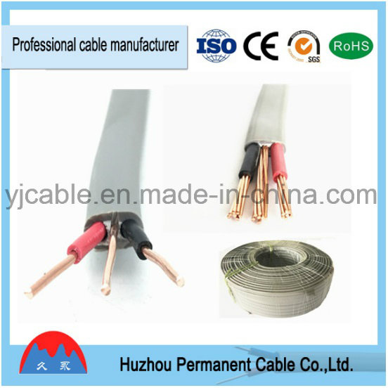 BVVB/BVVB+E 300/500V Electric Cable Wire