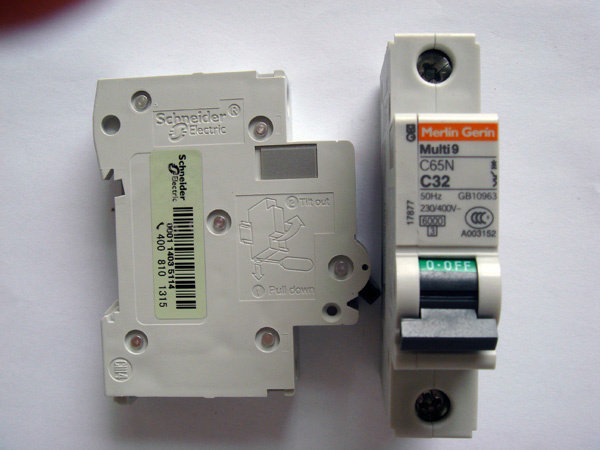 C65n Mini Circuit Breaker, MCB, Circuit Breaker, RCBO, RCD