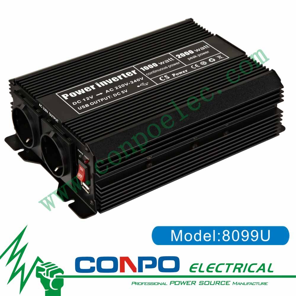 8099u 1000W Modified Sine Wave Inverter+USB