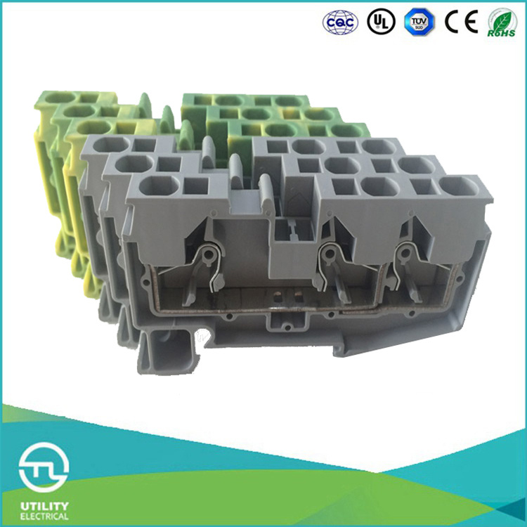 Utl Obverse Spring Types Plastic PA66 Terminal Block Connector