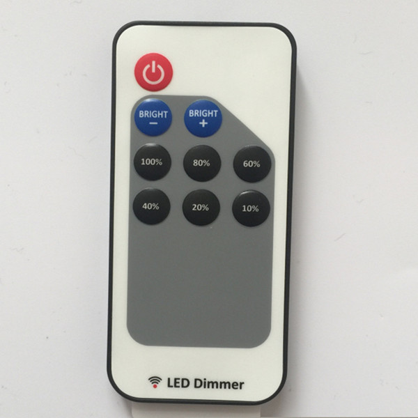 9 Keys Mini Single Color RF Wireless Remote