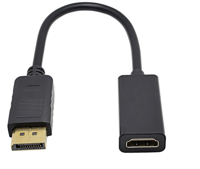 Dp Displayport Male to HDMI Female Converter Adapter Cable