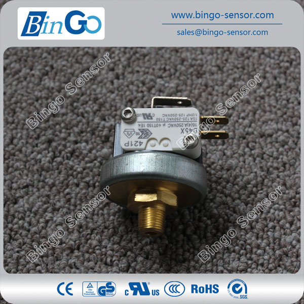 Air, Gas, Steam Pressure Switch for Coffee Machine, Boiler