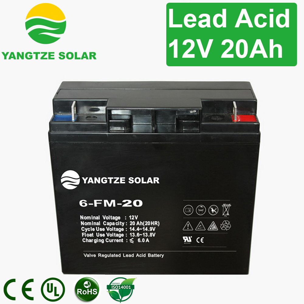 High Performance UPS 12V 20ah Acid Battery